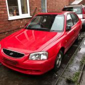 Hyundai Accent complete engine and gearbox